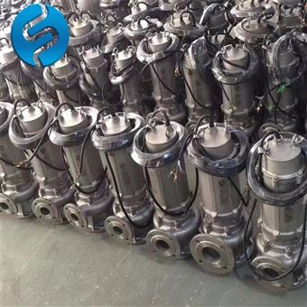 無堵塞液下排污泵WQ20-22-3材質(zhì) 污泥泵