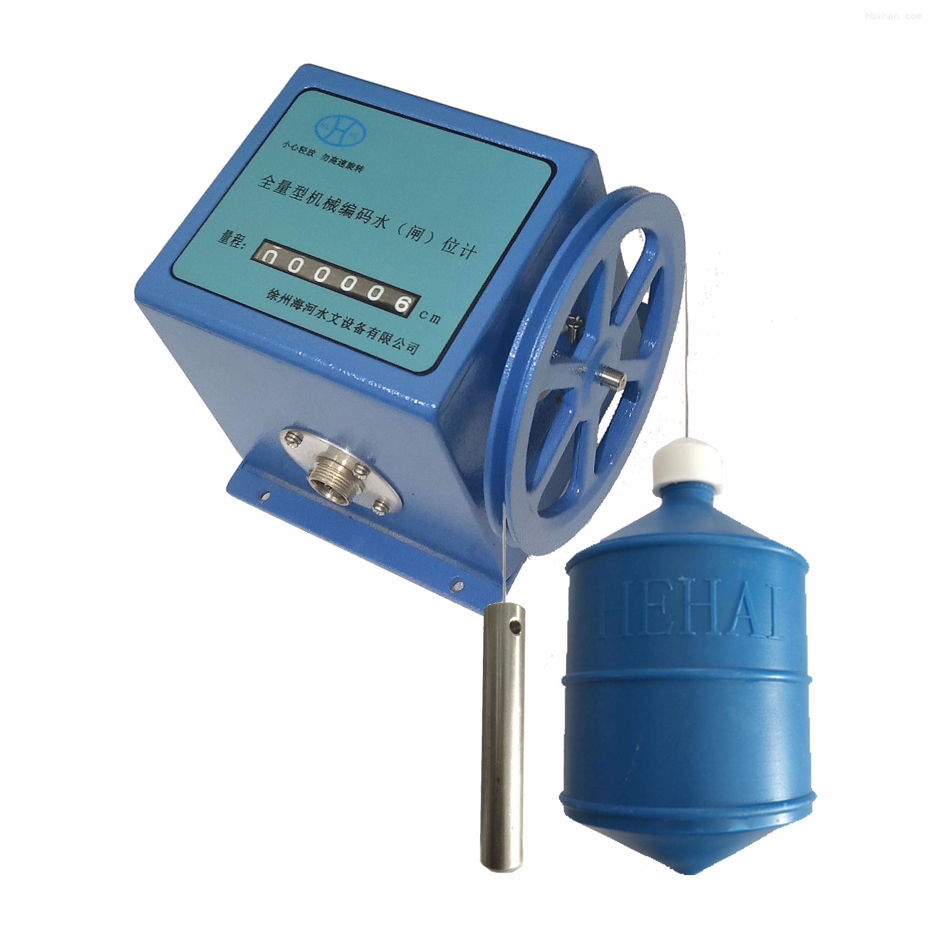 hswx徐州海河细井恒力收绳浮子式水位传感器