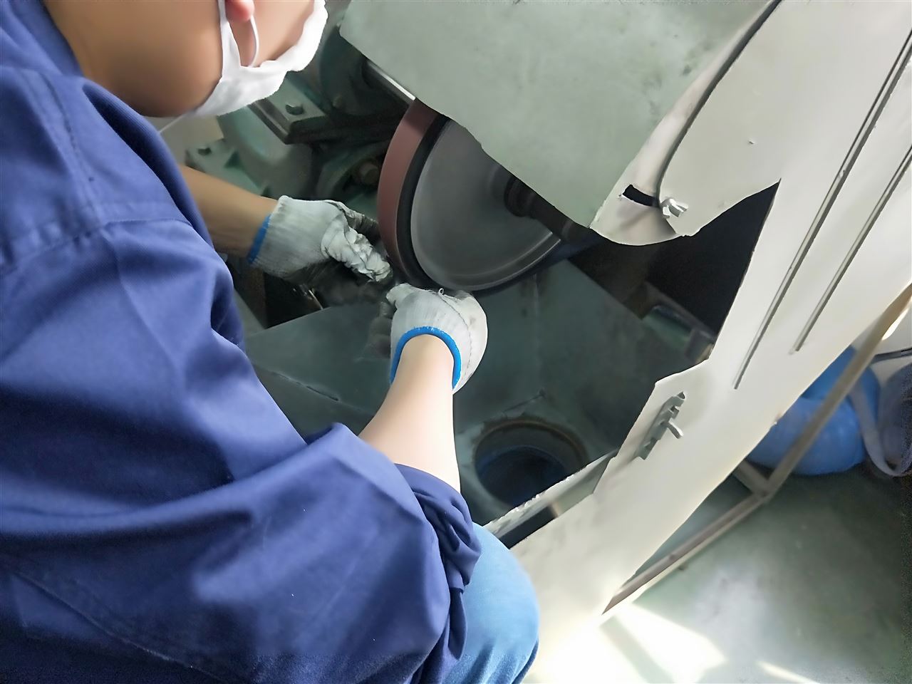 机床废屑除尘器 磨床粉尘吸尘器 柜式工业吸尘器 磨床吸尘器示例图20